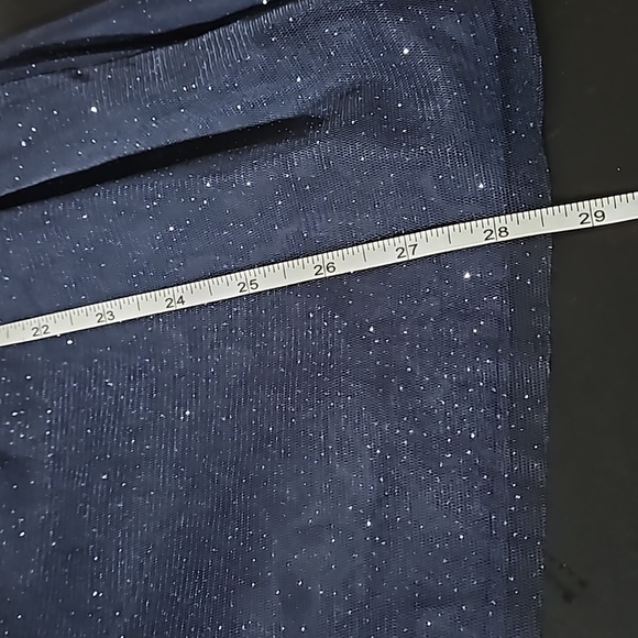 H&M Navy Blue Tulle Sparkle Formal Dress size 5 - Picture 10 of 10